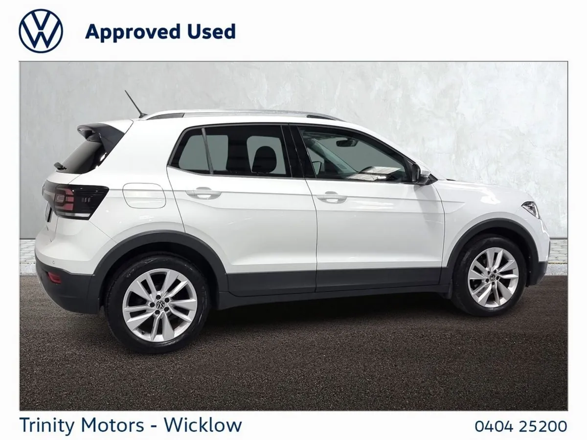 Volkswagen T-Cross Estate, Petrol, 2021, White