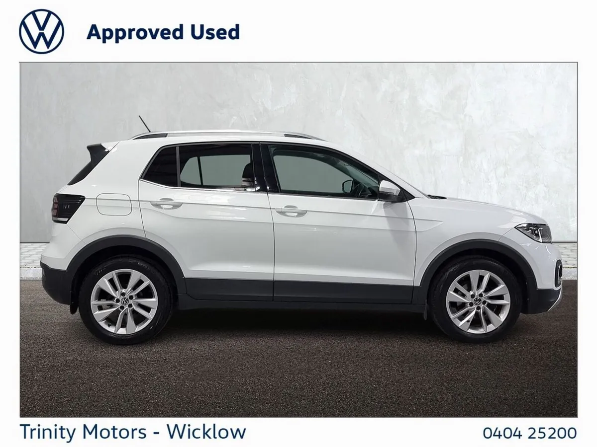 Volkswagen T-Cross Estate, Petrol, 2021, White
