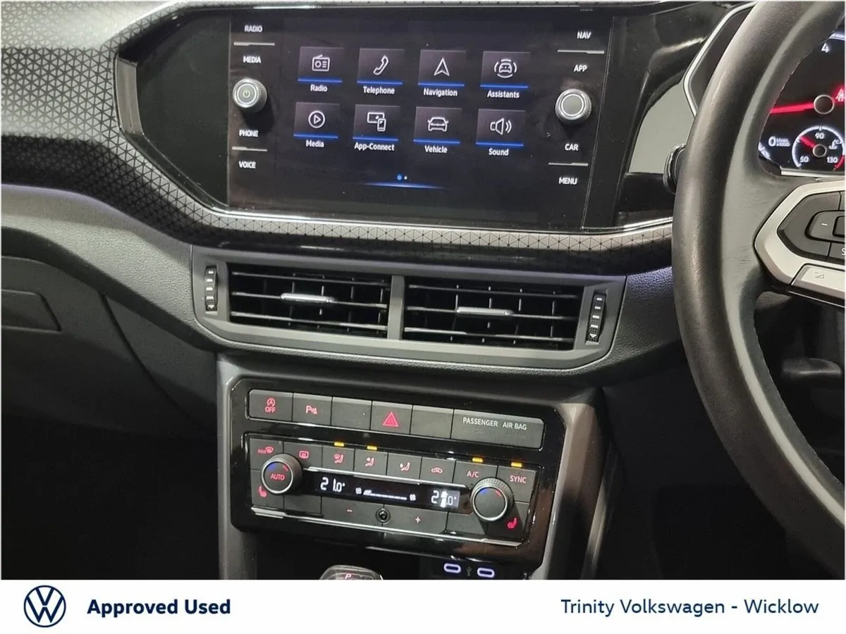 Volkswagen T-Cross Estate, Petrol, 2021, White