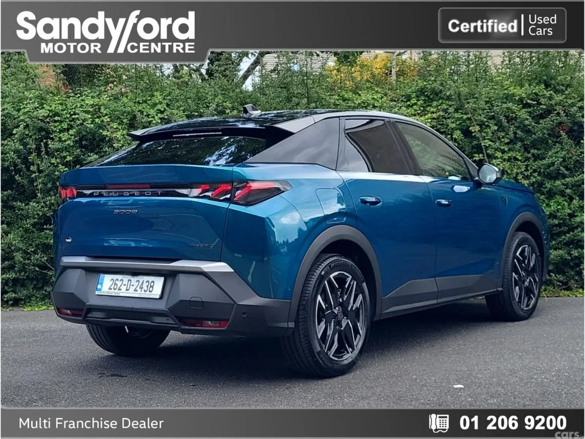 Peugeot 3008 SUV, Petrol Hybrid, 2026, Blue