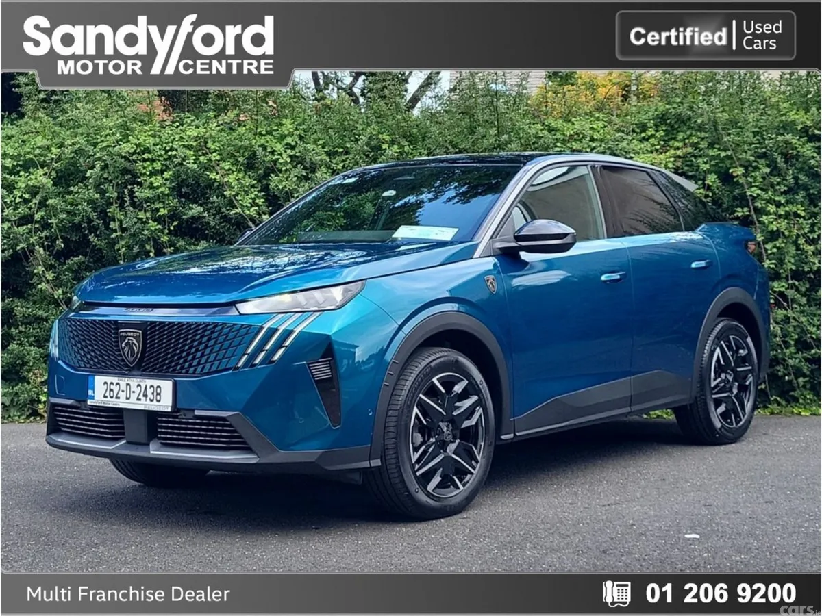 Peugeot 3008 SUV, Petrol Hybrid, 2026, Blue