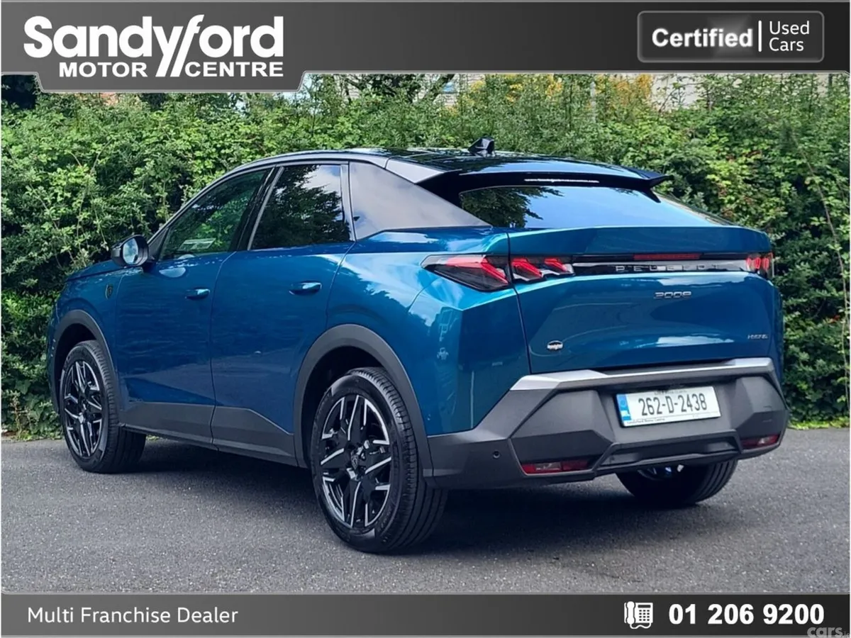 Peugeot 3008 SUV, Petrol Hybrid, 2026, Blue