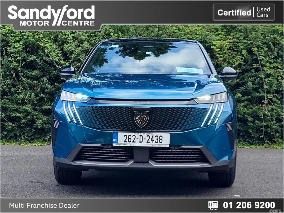 Peugeot 3008 SUV, Petrol Hybrid, 2026, Blue
