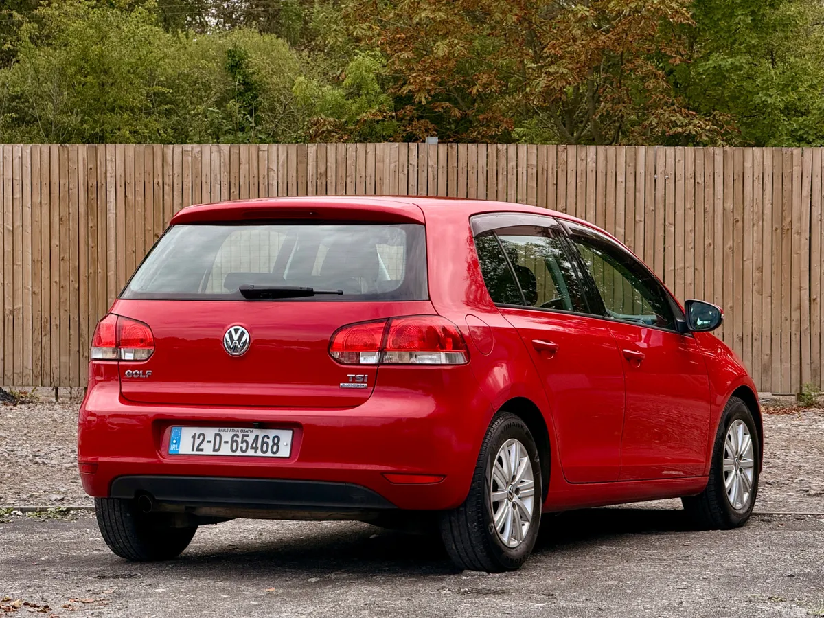 Volkswagen Golf Hatchback, Petrol, 2012, Red