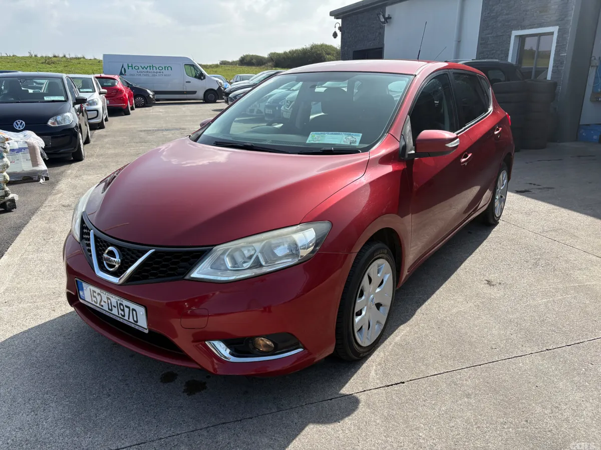 Nissan Pulsar Hatchback, Diesel, 2015, Red