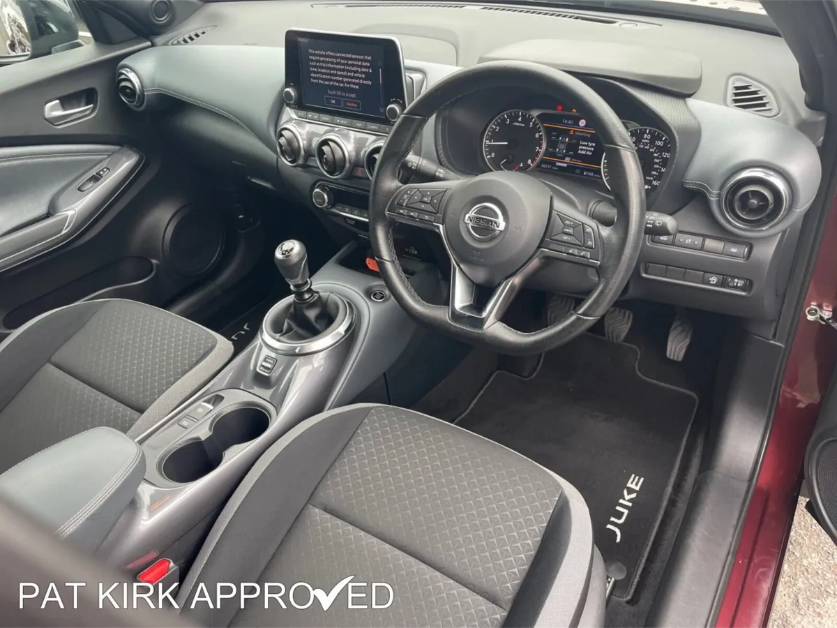 Nissan Juke Hatchback, Petrol, 2022, Red