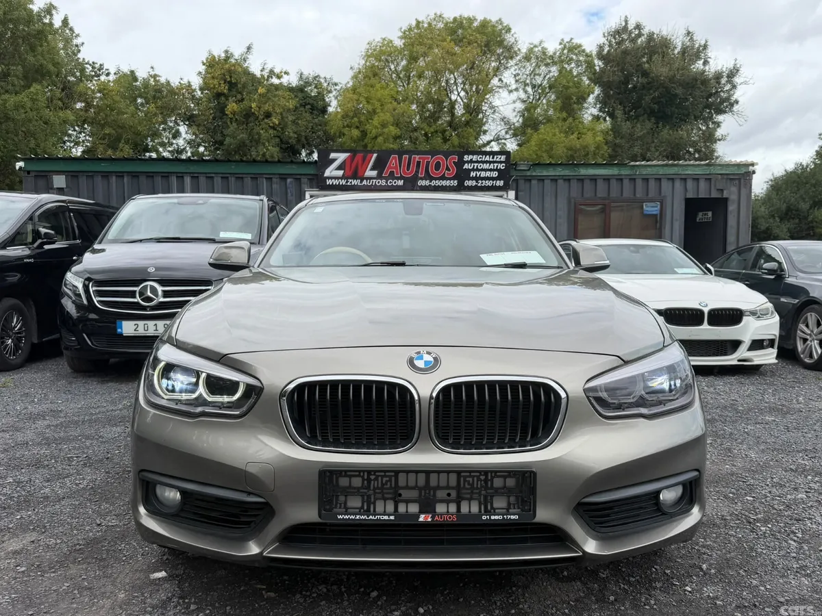 BMW 1-Series Hatchback, Petrol, 2016, Gold