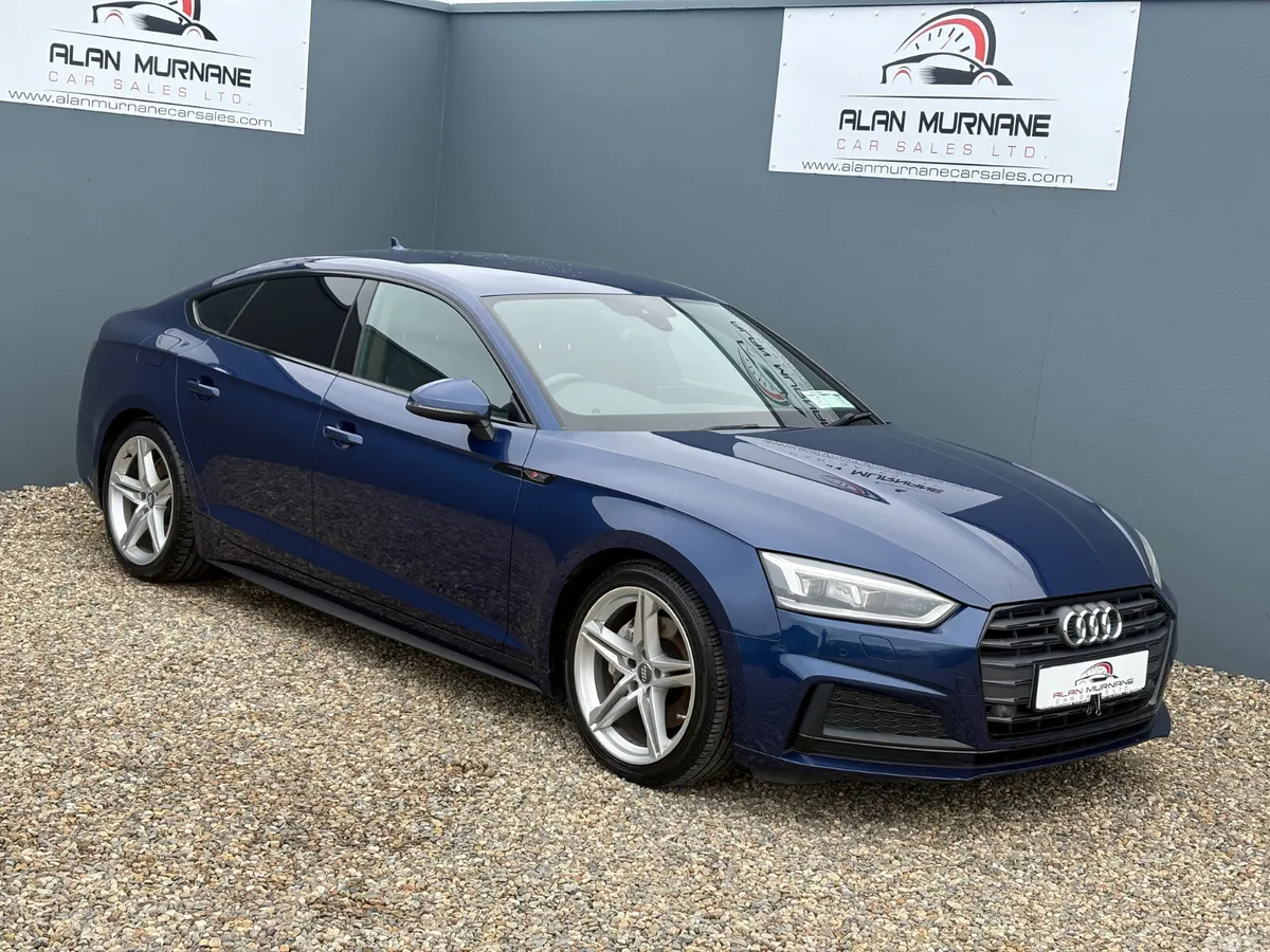 Audi A5 Hatchback, Diesel, 2017, Blue