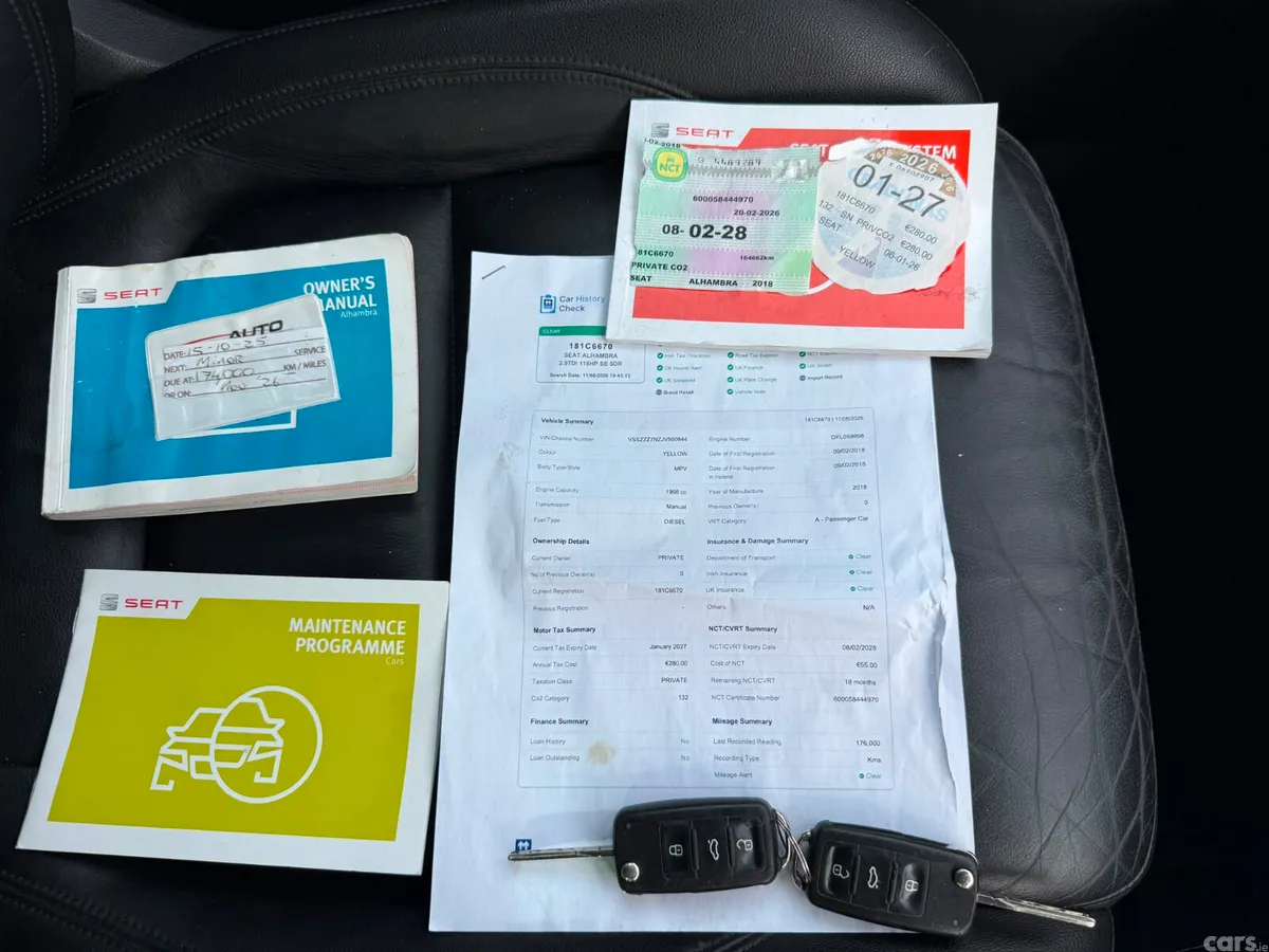 SEAT Alhambra MPV, Diesel, 2018, Yellow