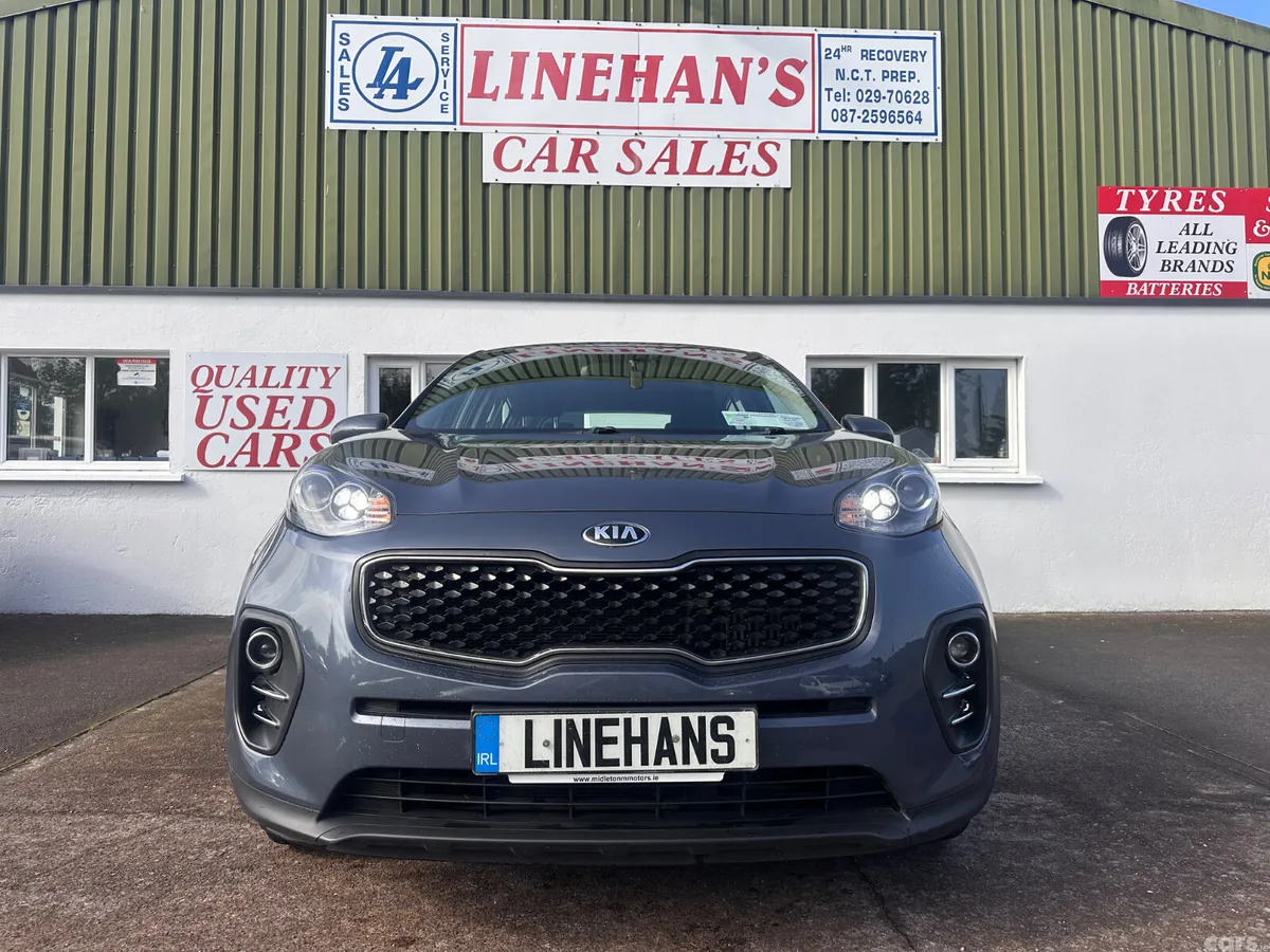 Kia Sportage SUV, Diesel, 2017, Blue
