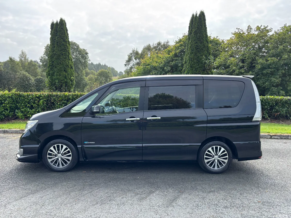 Nissan Serena MPV, Petrol Hybrid, 2015, Black
