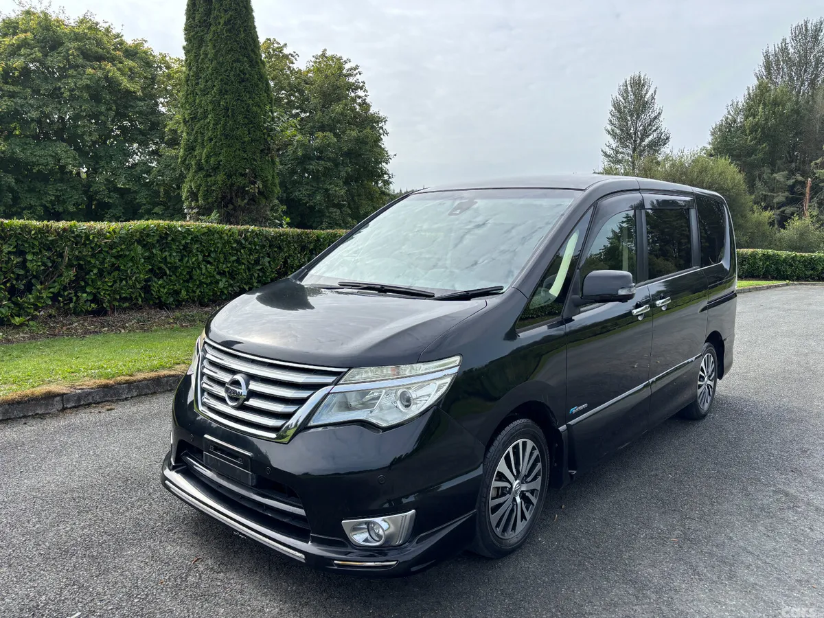 Nissan Serena MPV, Petrol Hybrid, 2015, Black