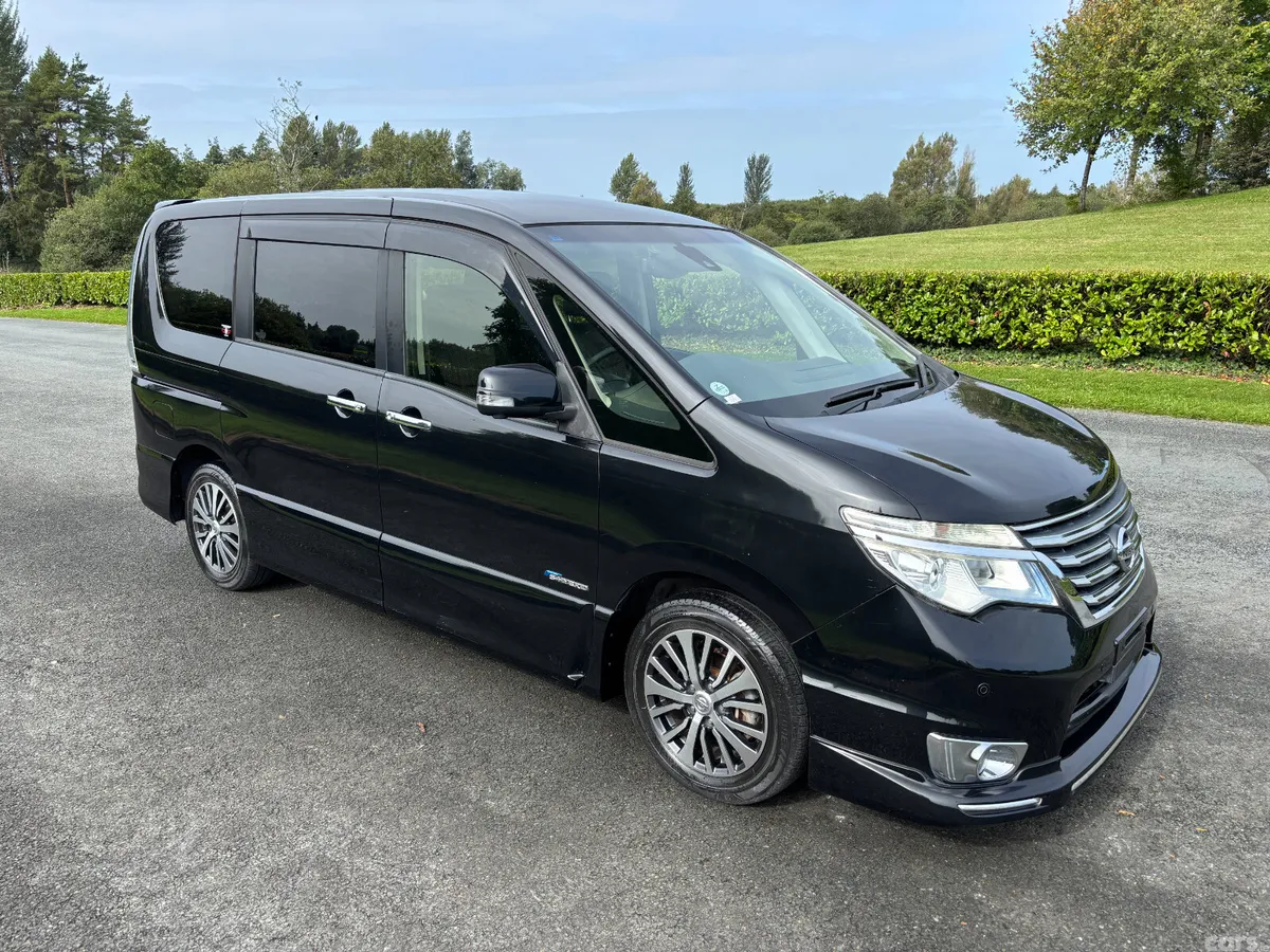 Nissan Serena MPV, Petrol Hybrid, 2015, Black