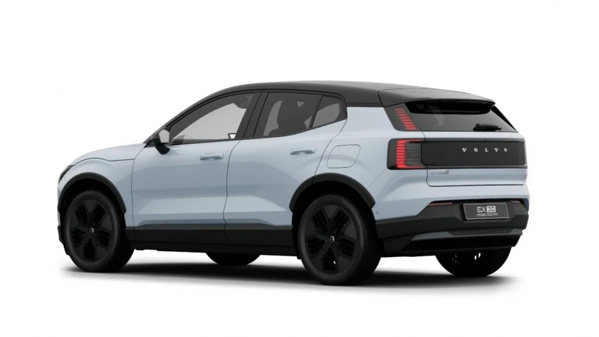 Volvo EX30 SUV, Electric, 2027, Blue