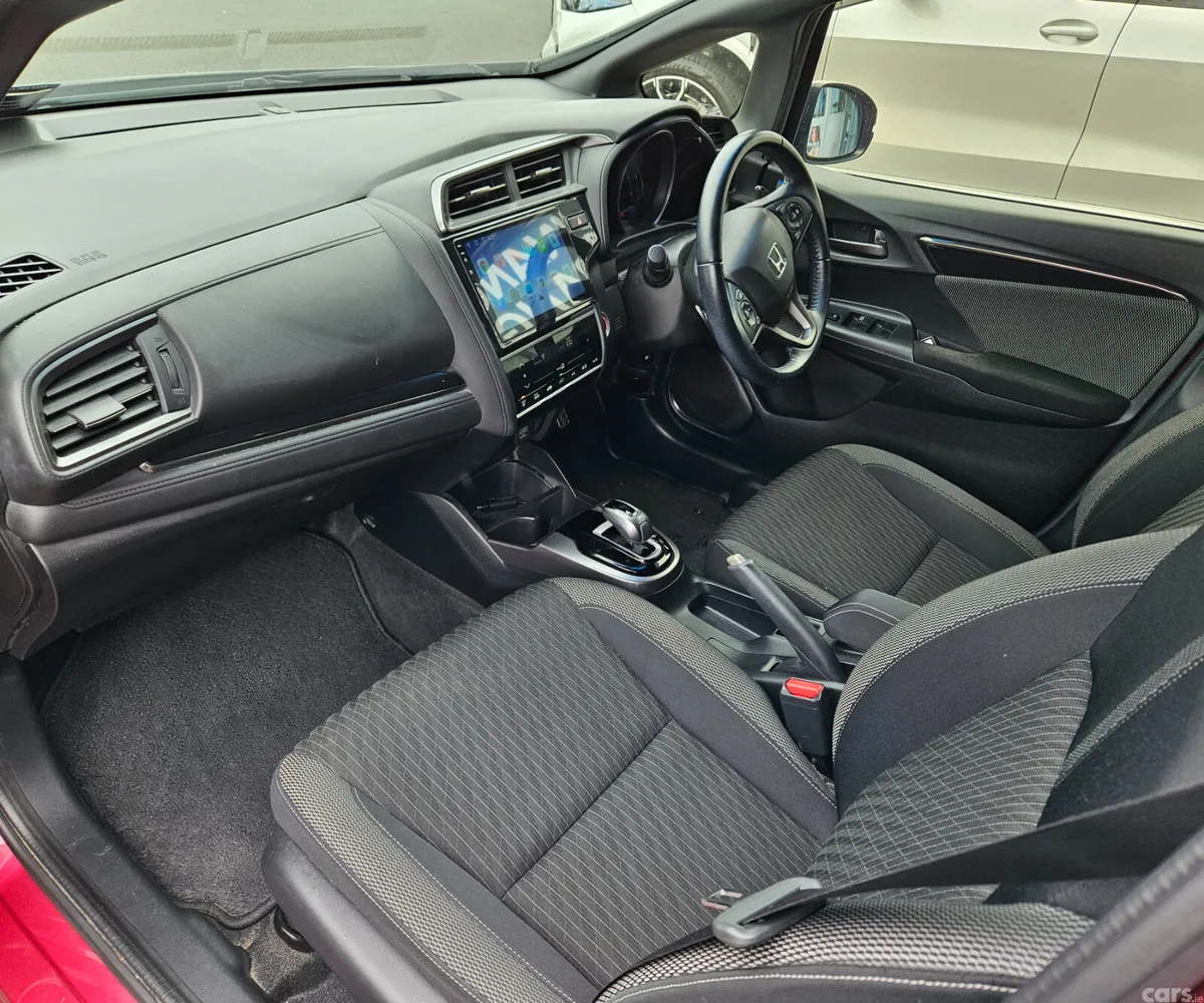 Honda Fit Hatchback, Petrol Hybrid, 2018, Red