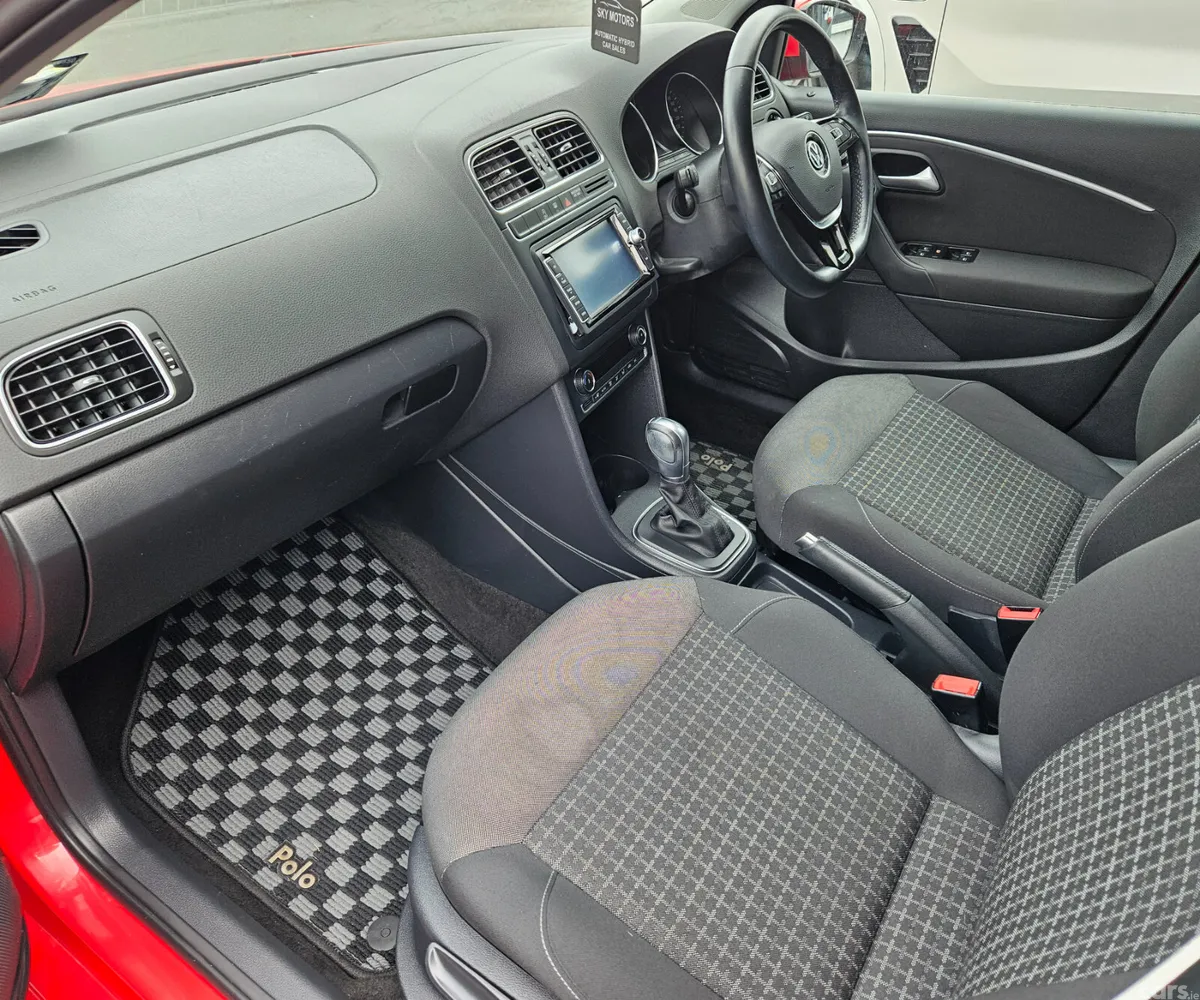 Volkswagen Polo Hatchback, Petrol, 2017, Red