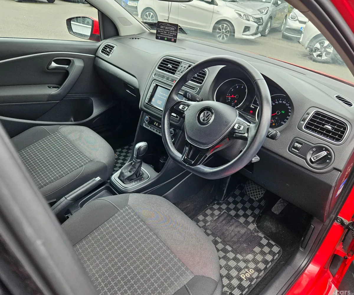 Volkswagen Polo Hatchback, Petrol, 2017, Red