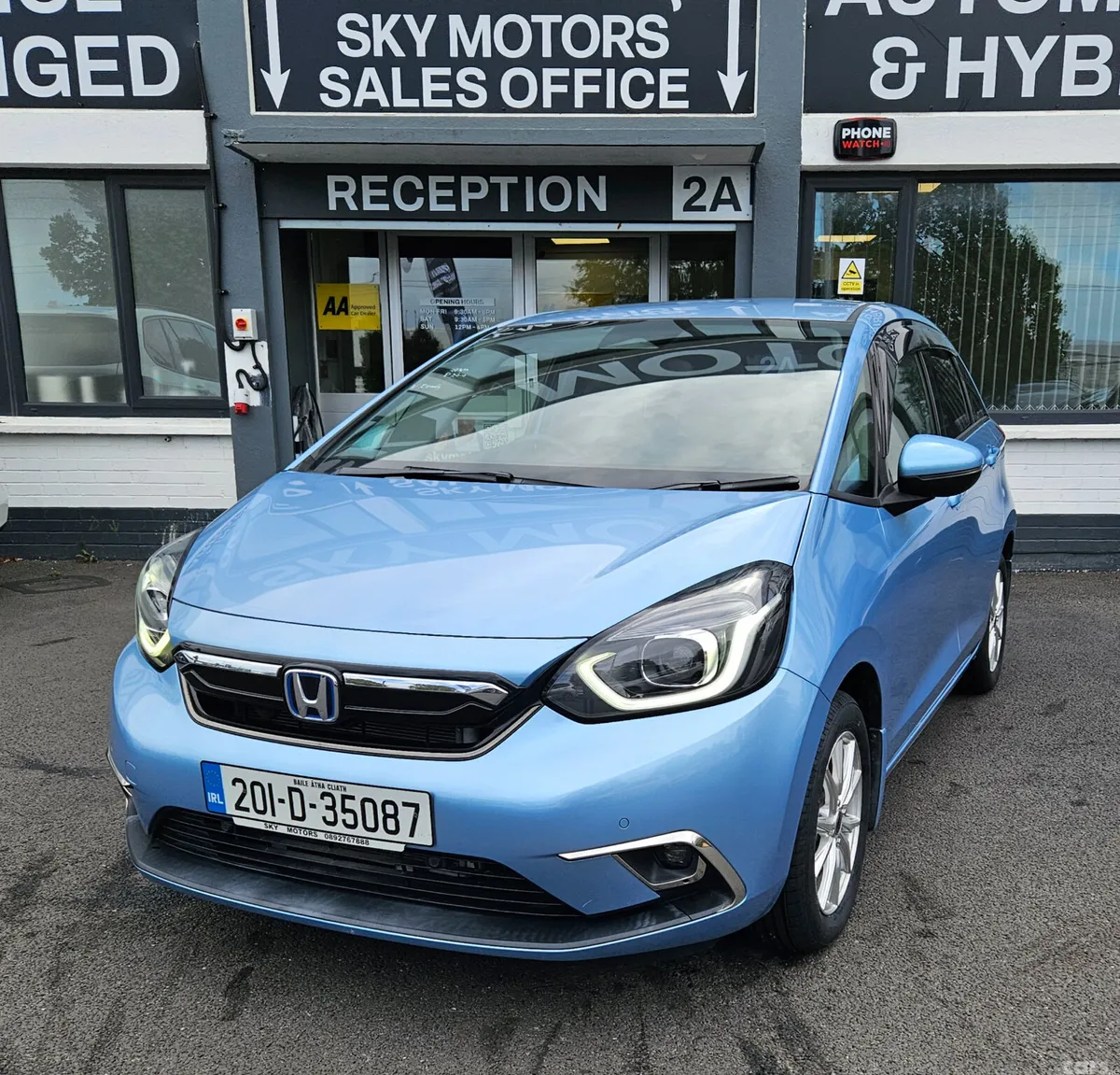 Honda Fit Hatchback, Petrol Hybrid, 2020, Blue