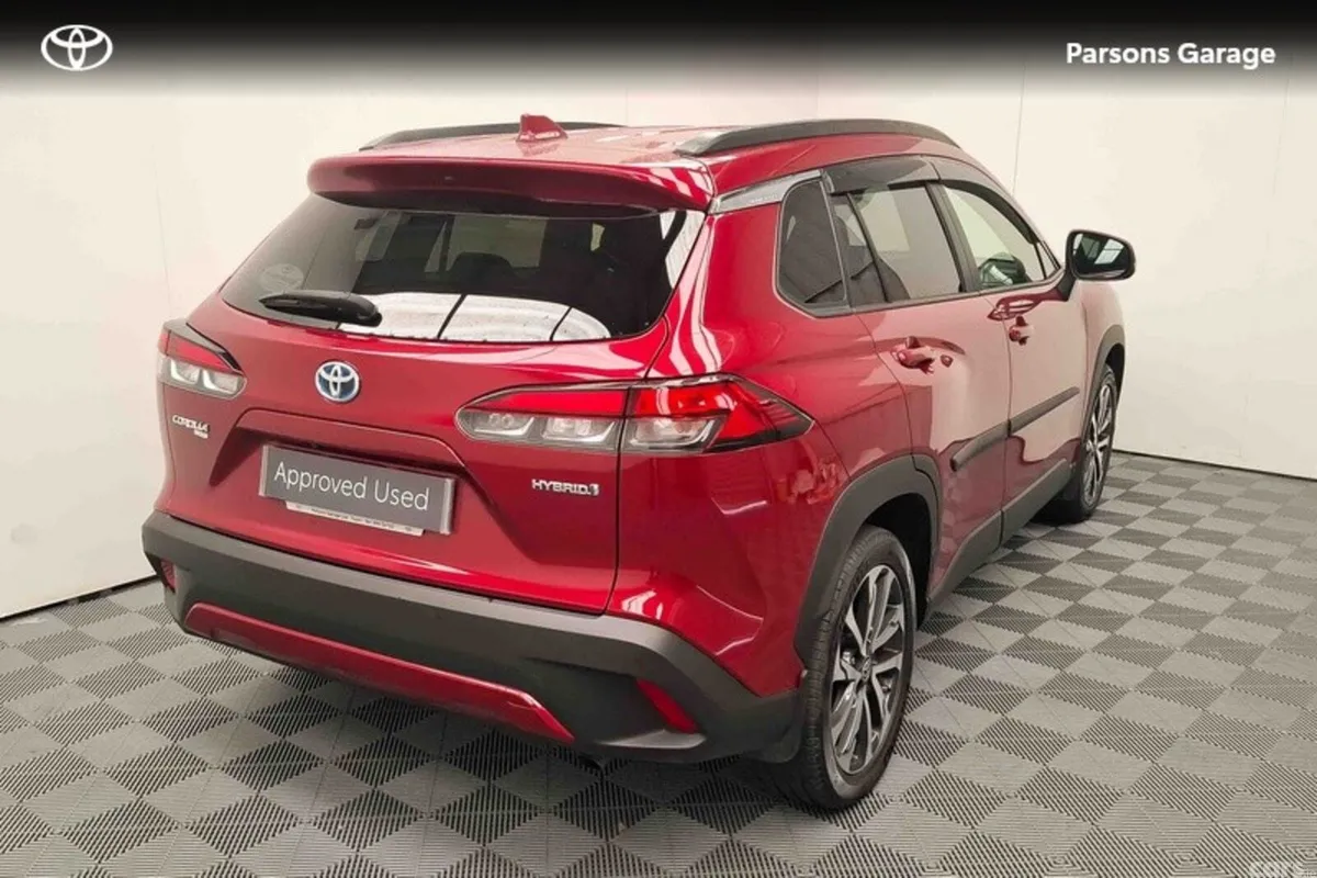 Toyota Corolla Cross Hatchback, Petrol Hybrid, 2023, Red