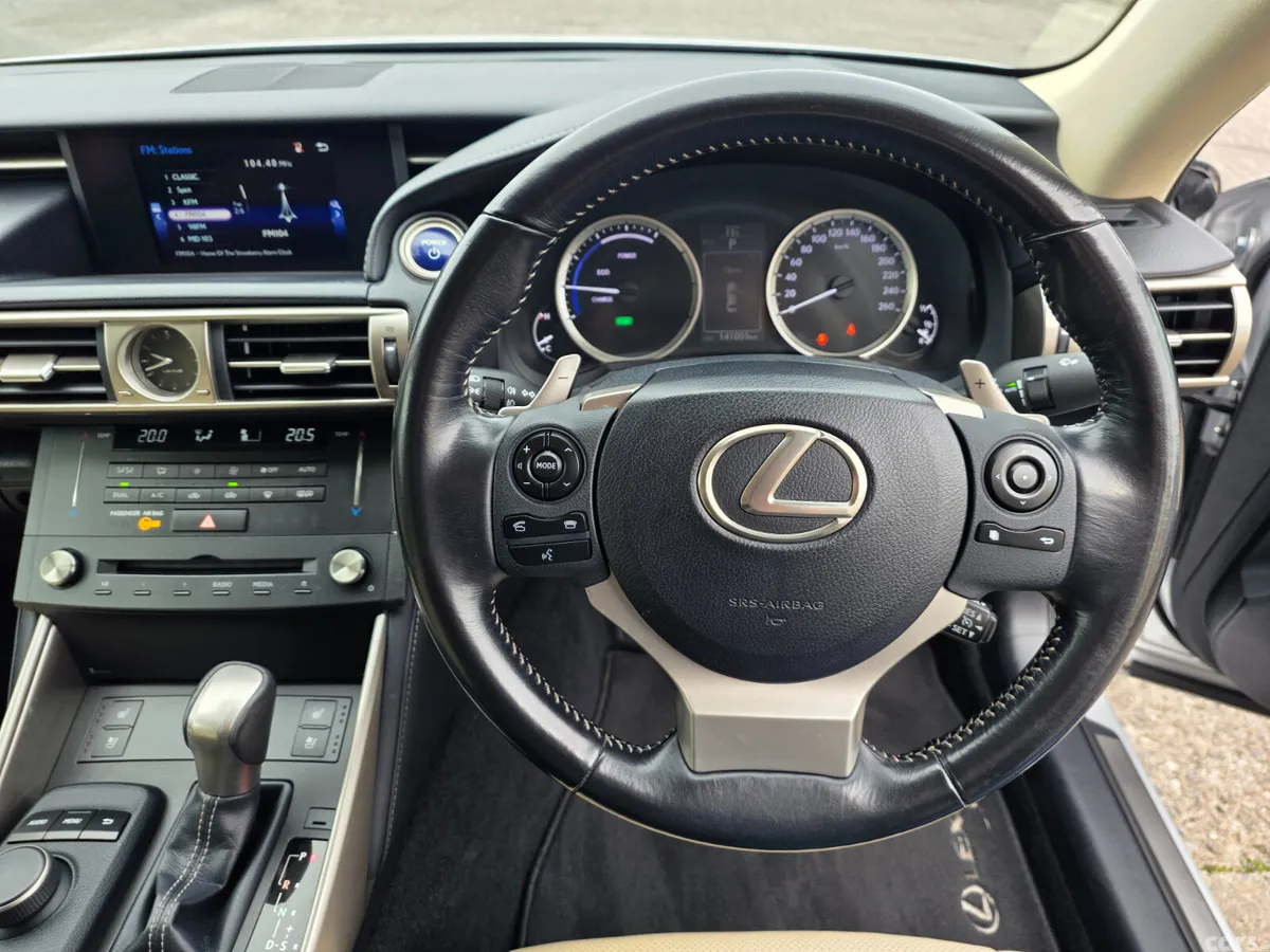 Lexus IS Saloon, Petrol Hybrid, 2017, Grey