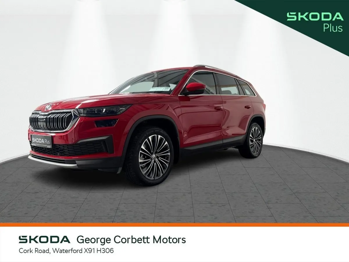 Skoda Kodiaq SUV, Diesel, 2023, Red