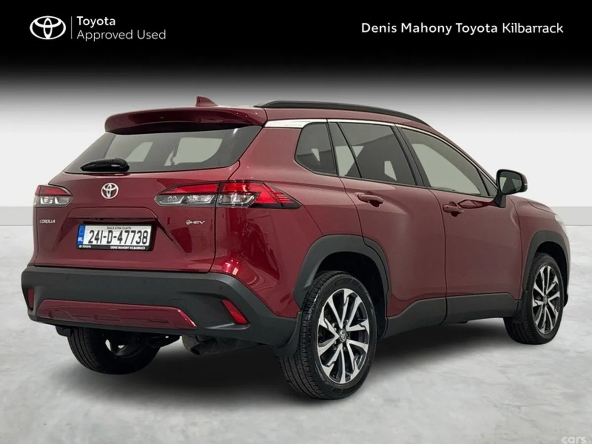 Toyota Corolla Cross SUV, Petrol Hybrid, 2024, Red