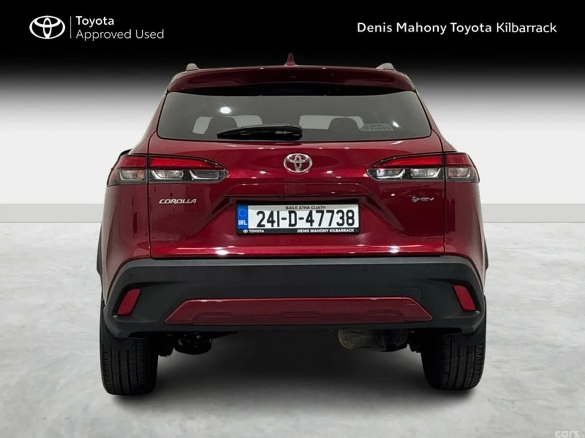 Toyota Corolla Cross SUV, Petrol Hybrid, 2024, Red