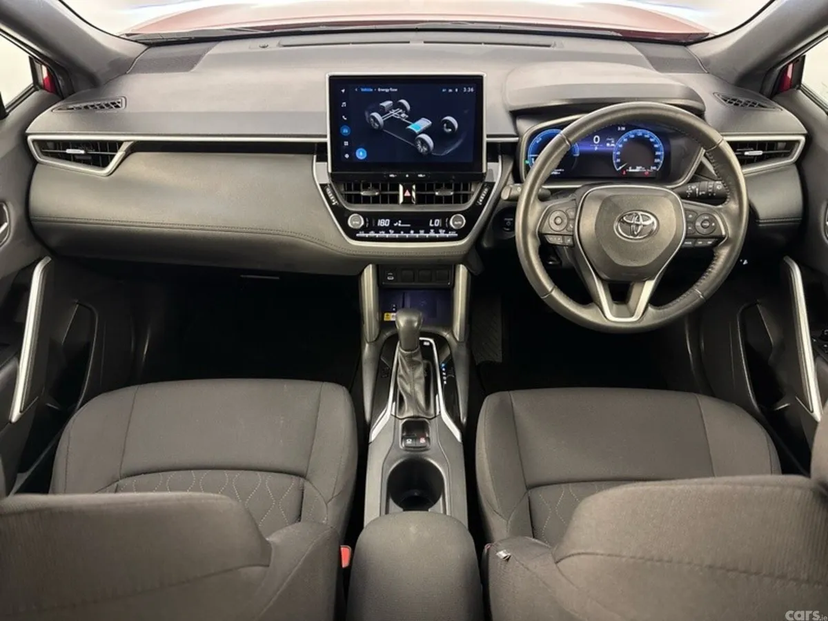 Toyota Corolla Cross SUV, Petrol Hybrid, 2024, Red