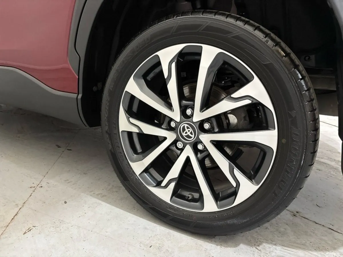 Toyota Corolla Cross SUV, Petrol Hybrid, 2024, Red
