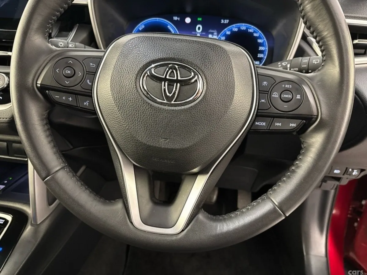 Toyota Corolla Cross SUV, Petrol Hybrid, 2024, Red