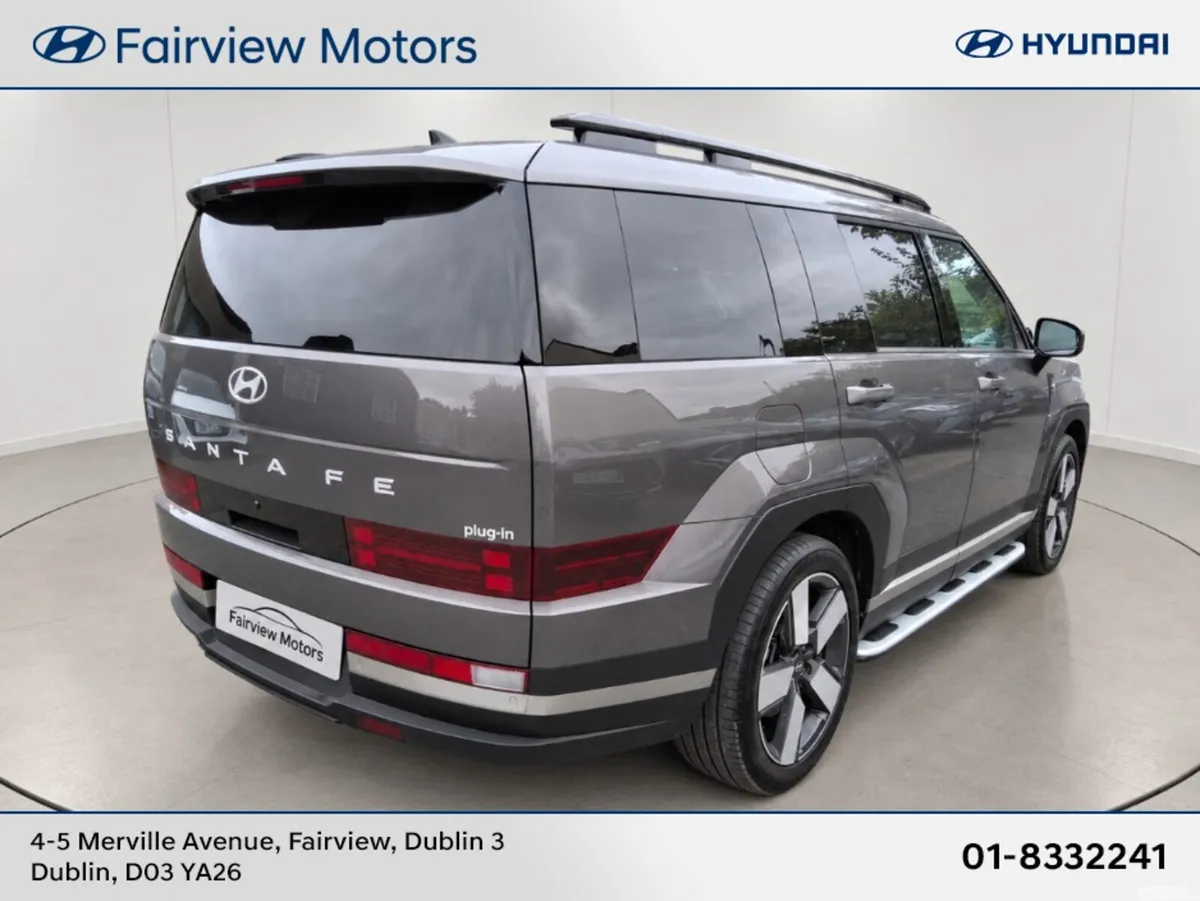 Hyundai Santa Fe SUV, Petrol Plug-in Hybrid, 2025, Grey
