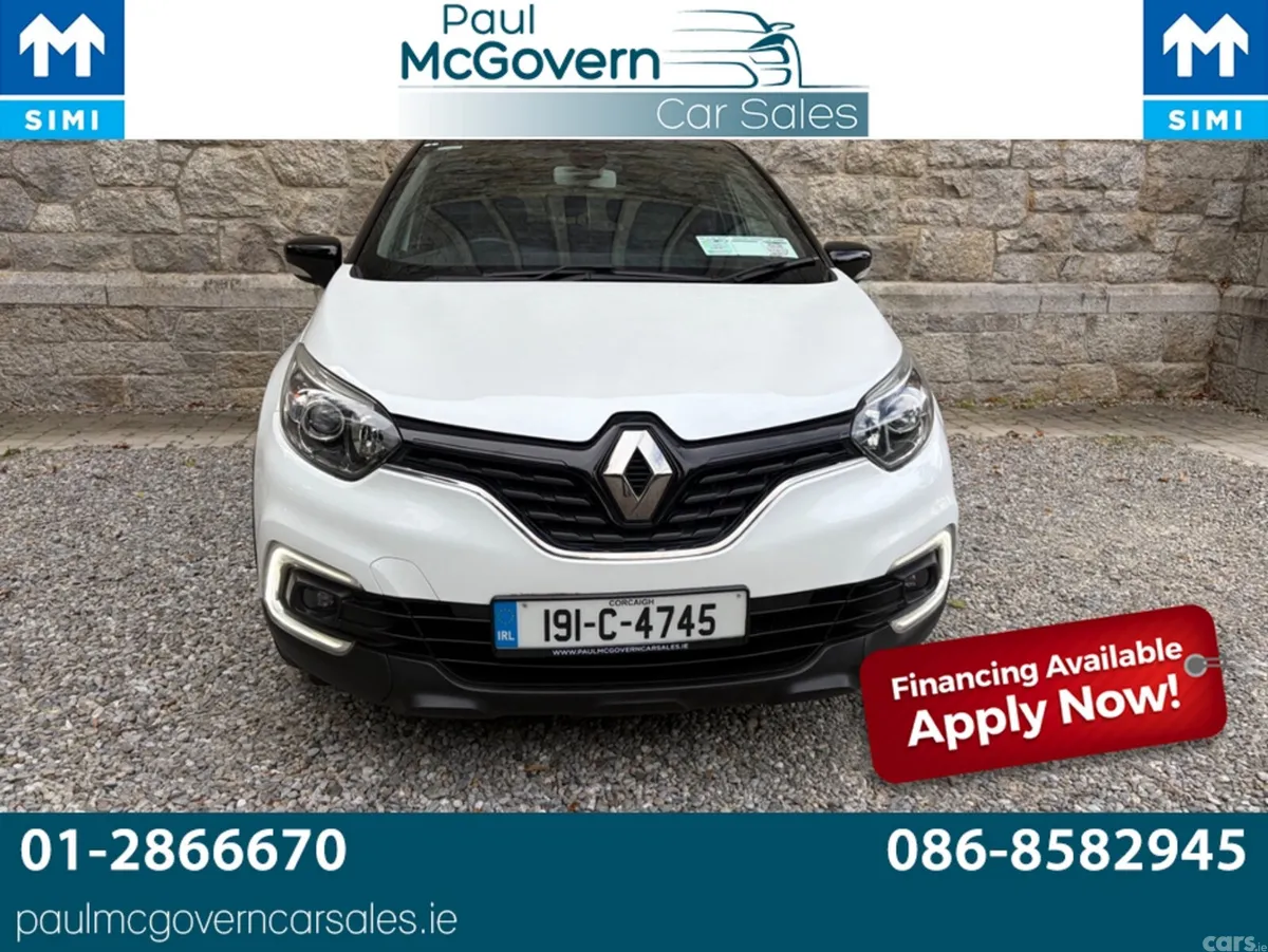Renault Captur Hatchback, Petrol, 2019, White