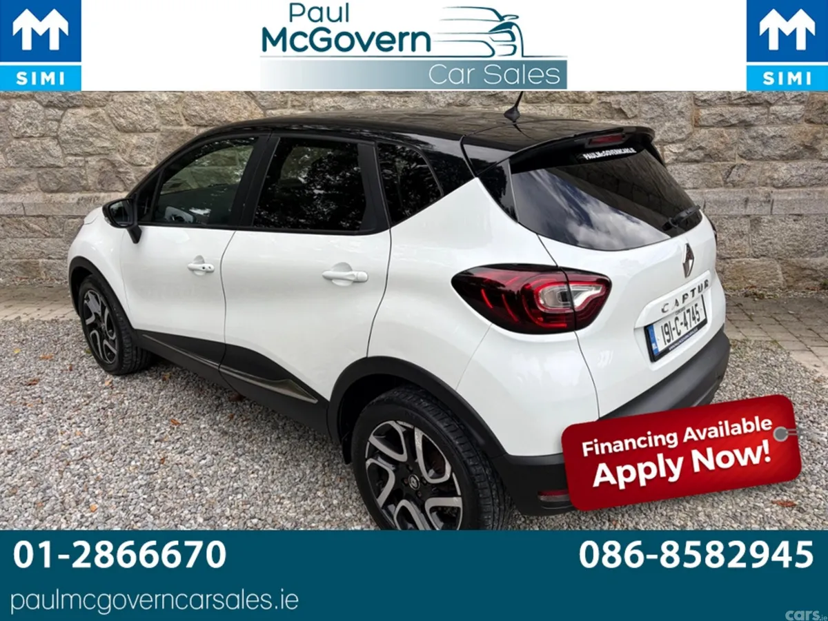 Renault Captur Hatchback, Petrol, 2019, White