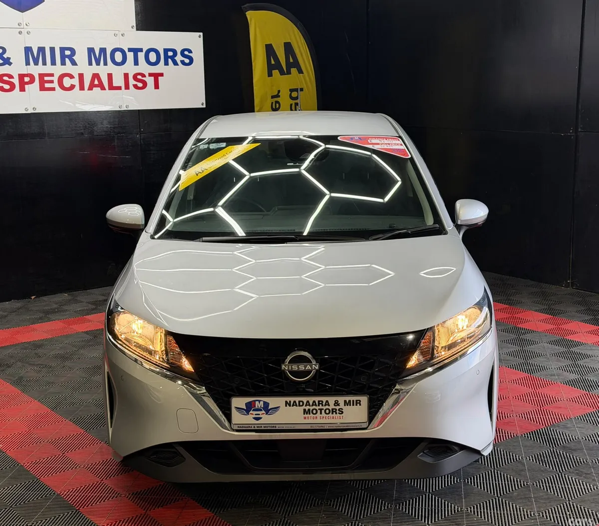 Nissan Note Hatchback, Petrol Hybrid, 2021, Silver
