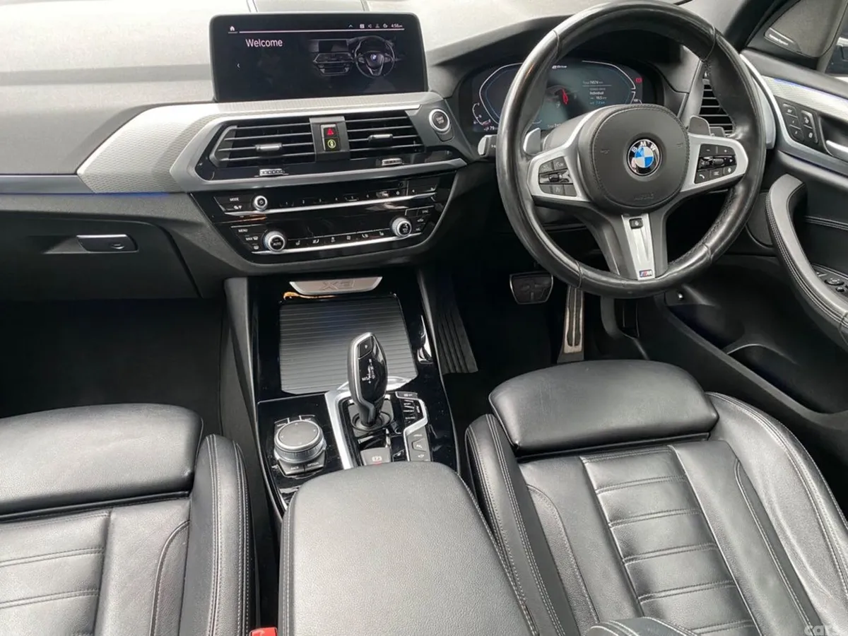 BMW X3 Estate, Petrol Plug-in Hybrid, 2021, Black