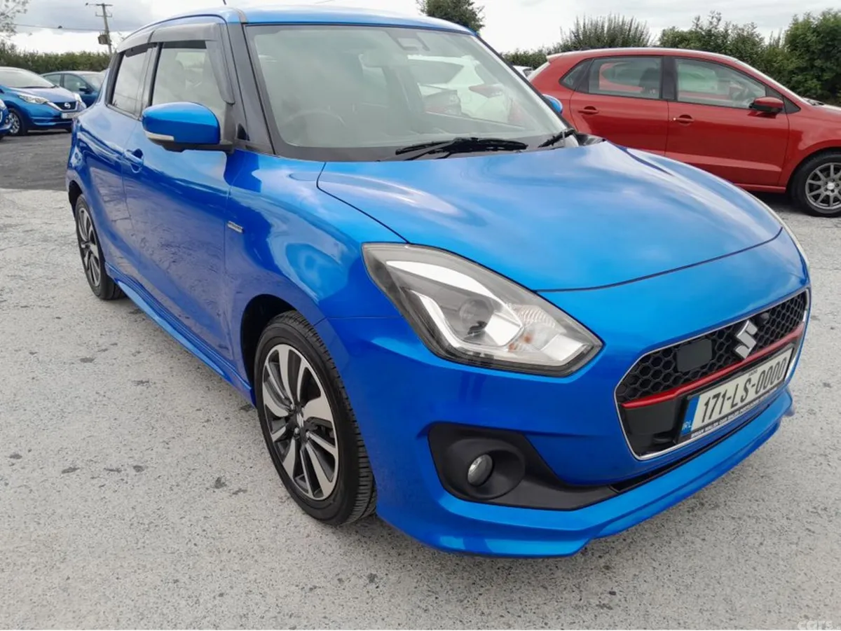 Suzuki Swift Hatchback, Petrol Hybrid, 2017, Blue