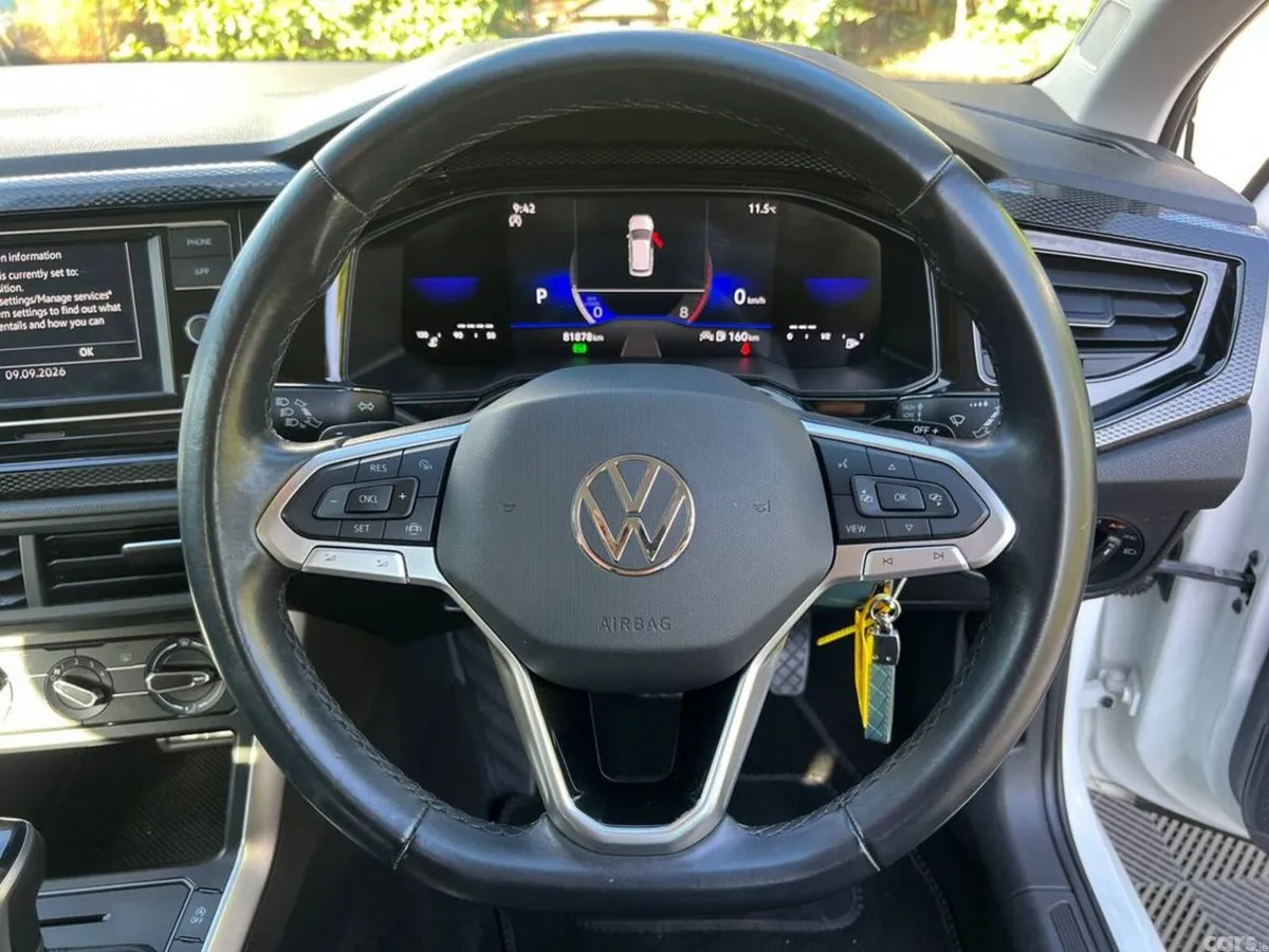Volkswagen Polo Hatchback, Petrol, 2023, White