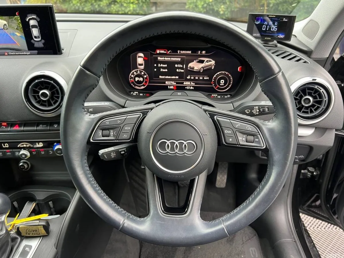 Audi A3 Saloon, Petrol, 2017, Black