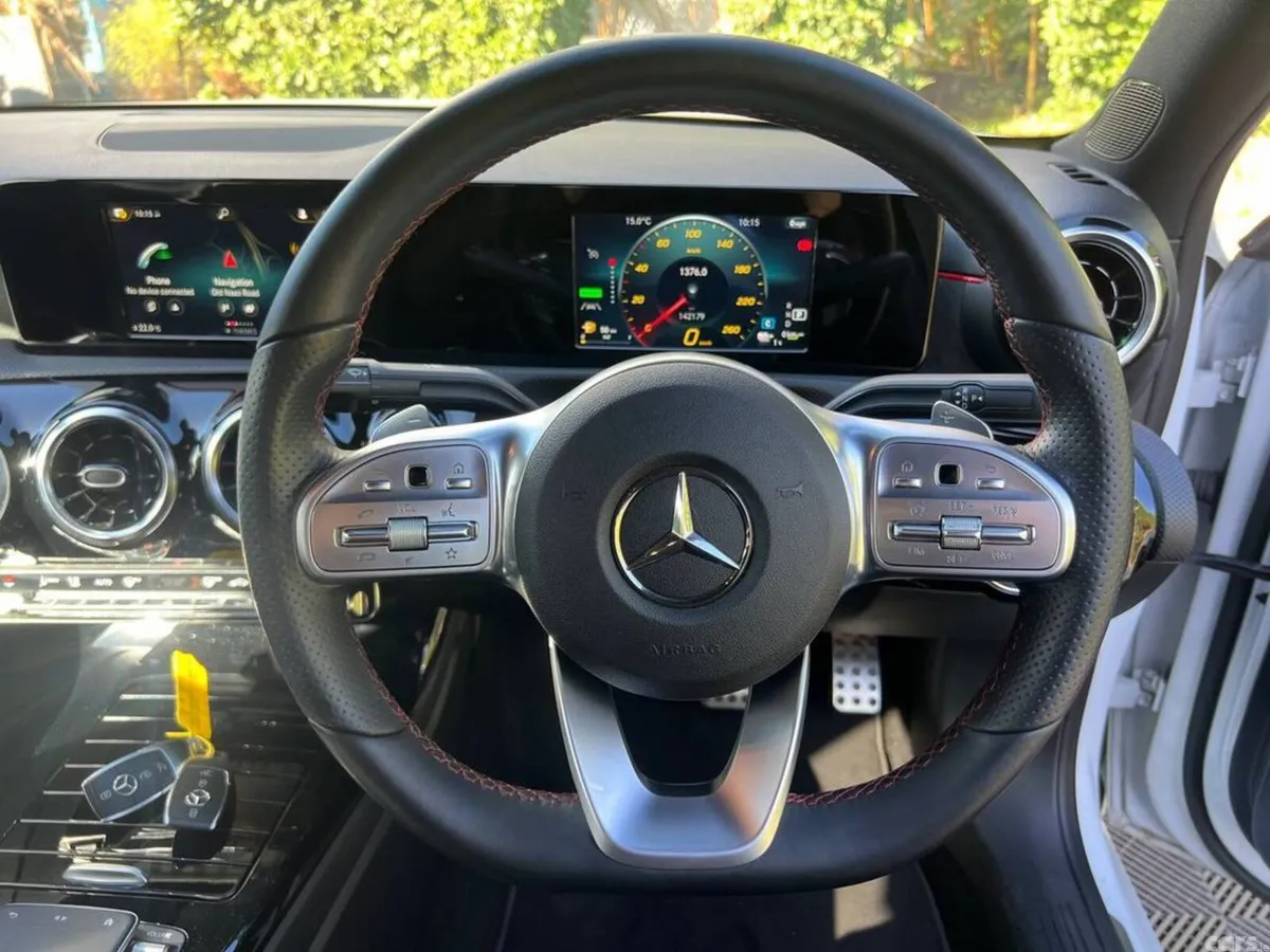 Mercedes-Benz A-Class Saloon, Petrol Plug-in Hybrid, 2021, White