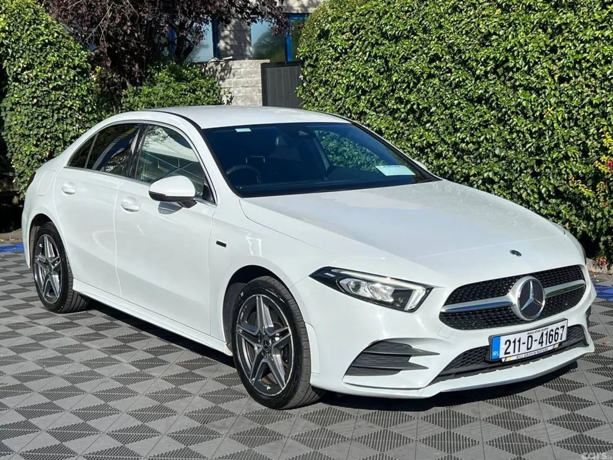 Mercedes-Benz A-Class Saloon, Petrol Plug-in Hybrid, 2021, White