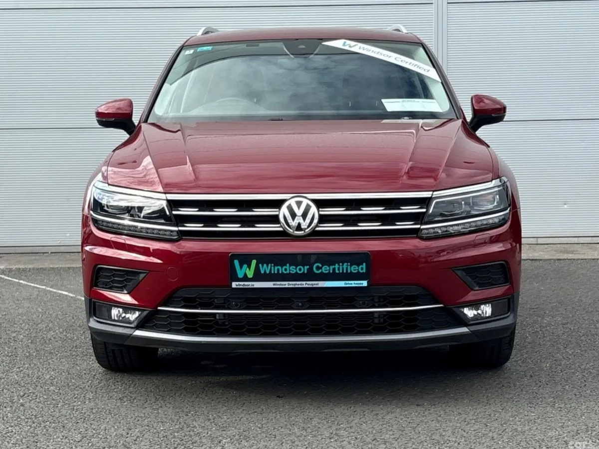 Volkswagen Tiguan SUV, Diesel, 2020, Red