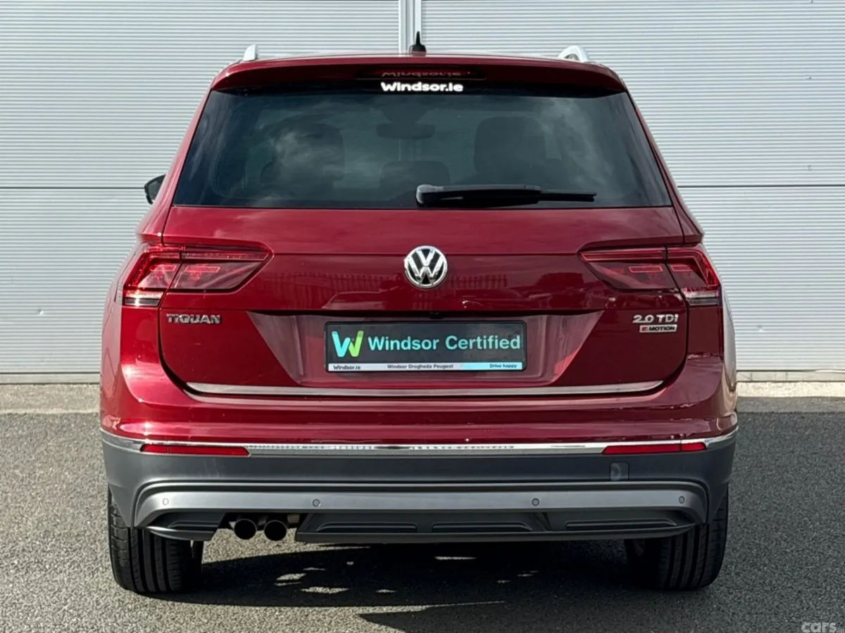 Volkswagen Tiguan SUV, Diesel, 2020, Red