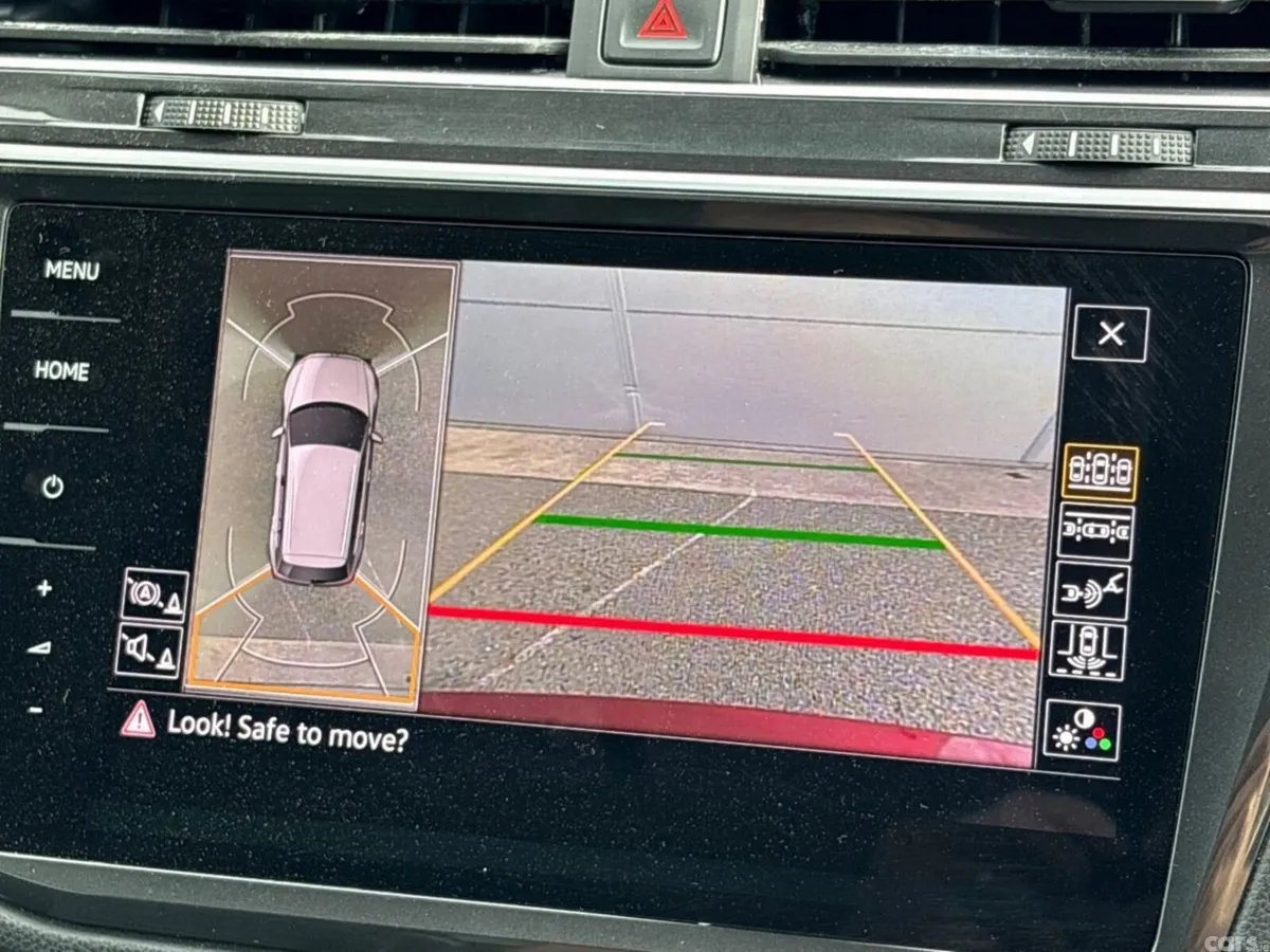 Volkswagen Tiguan SUV, Diesel, 2020, Red