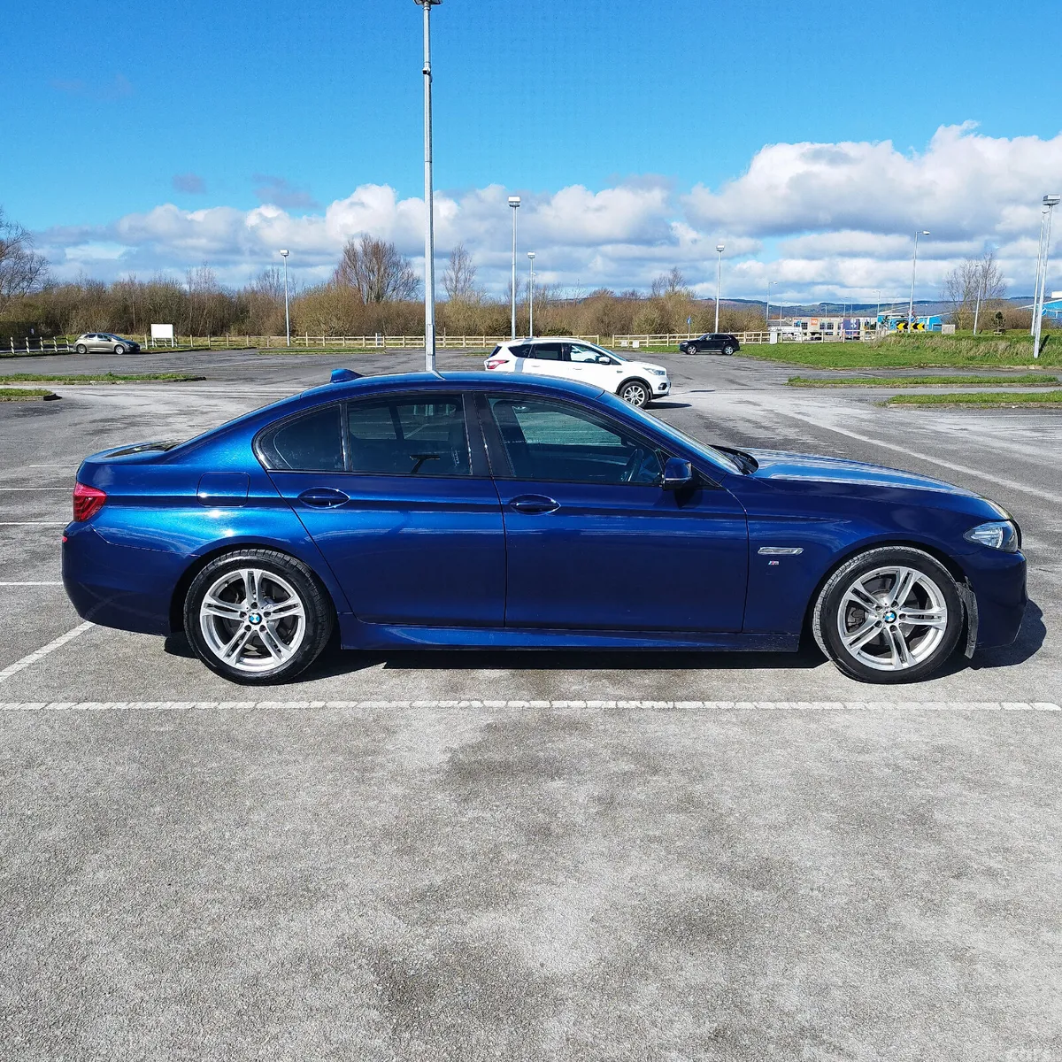 BMW 5-Series Saloon, Diesel, 2016, Blue