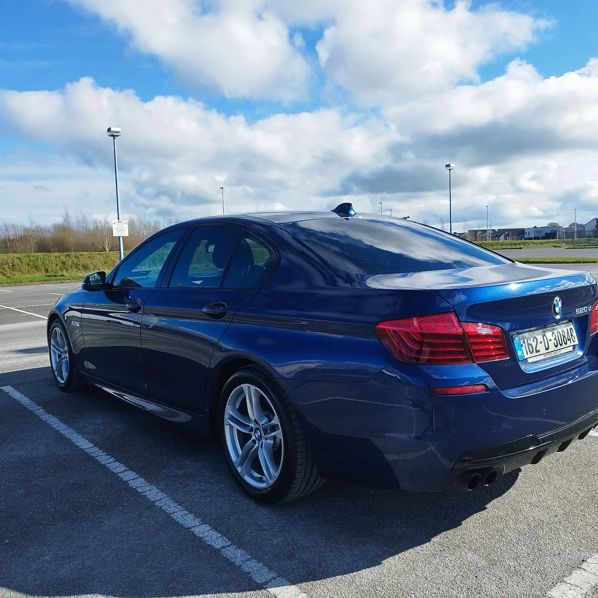 BMW 5-Series Saloon, Diesel, 2016, Blue