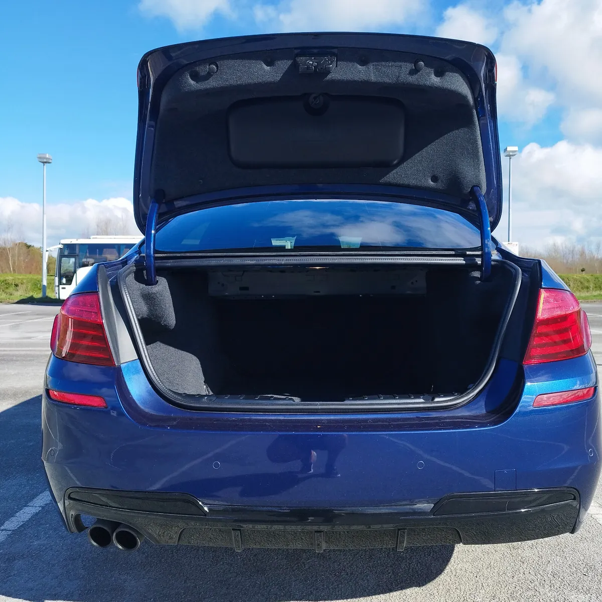 BMW 5-Series Saloon, Diesel, 2016, Blue