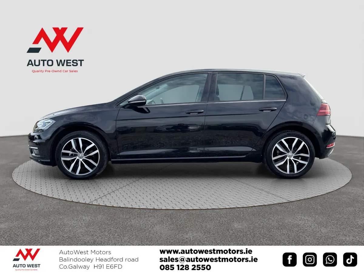 Volkswagen Golf Hatchback, Petrol, 2019, Black