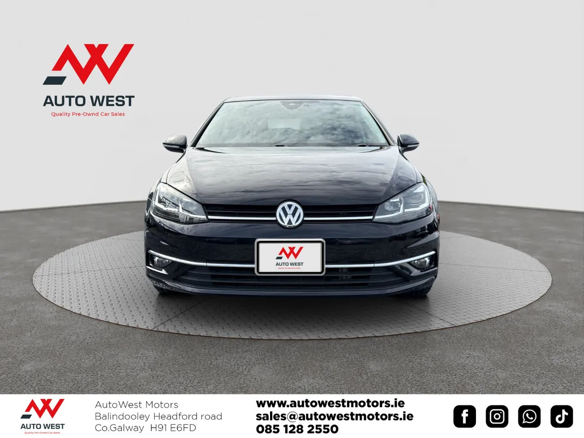 Volkswagen Golf Hatchback, Petrol, 2019, Black