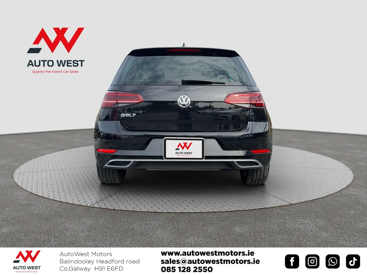 Volkswagen Golf Hatchback, Petrol, 2019, Black