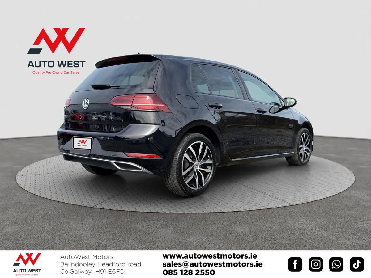 Volkswagen Golf Hatchback, Petrol, 2019, Black